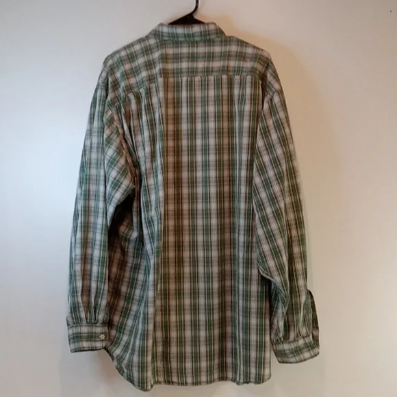 Abercrombie & Fitch Button Down Long Sleeve Shirt 100% Cotton Men's Sz XL NICE! - Picture 10 of 12
